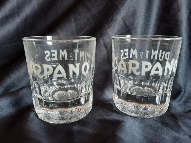 2 Bicchierini Punt & Mes Carpano Anni 70