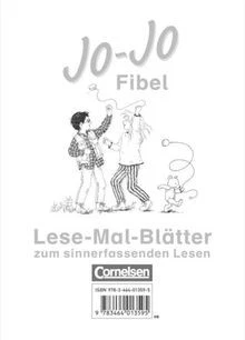 JO-JO FIBEL. LESELEHRGANG und Lesetexte. Lese-Mal-Blätter | Livre