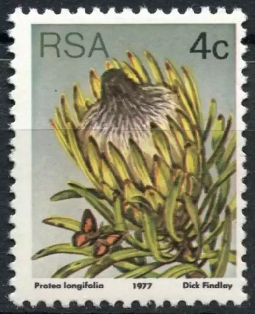 South Africa 1977-82 SG#417, 4c Proteas, Plants Definitive MNH P12.5 #E8942