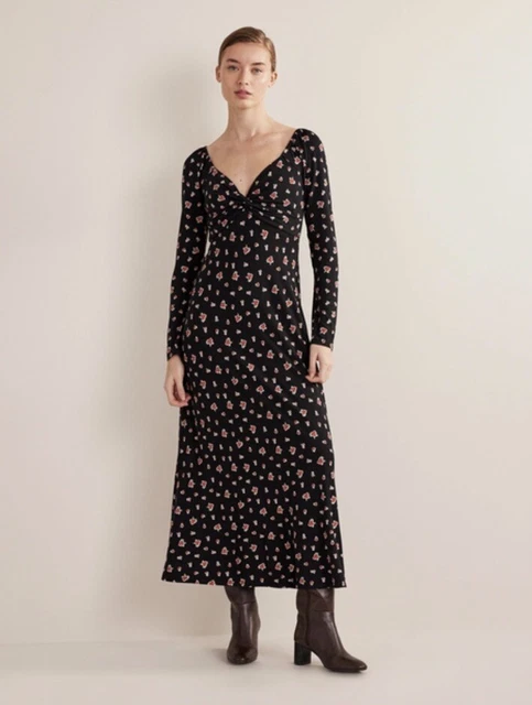 BODEN KYRA 100 Silk Midi Dress PINK FLORAL SIZE UK 10 BRAND NEW W0334 RRP 250 90.00 PicClick UK