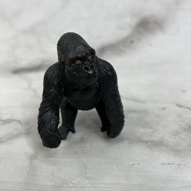 Gorilla Figure 2007 Blip Toys Jungle Friends 3.5"  Great Ape Silverback