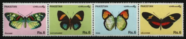 Pakistan 1995 - Mi-Nr. 935-938 ** - MNH - Schmetterlinge / Butterflies