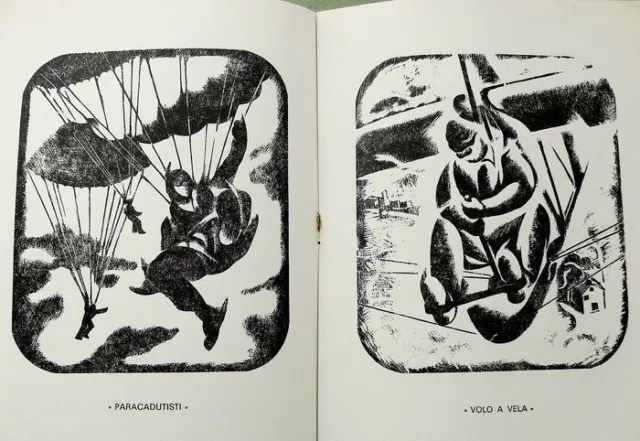 Renato Di Bosso : Aerosilografo - Futurisme italien - Marinetti - EO - 1941  TBE