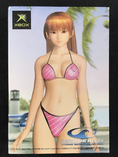 Dead or Alive Xtreme Beach Volleyball Playing Cards Deck Trump Tecmo Xbox