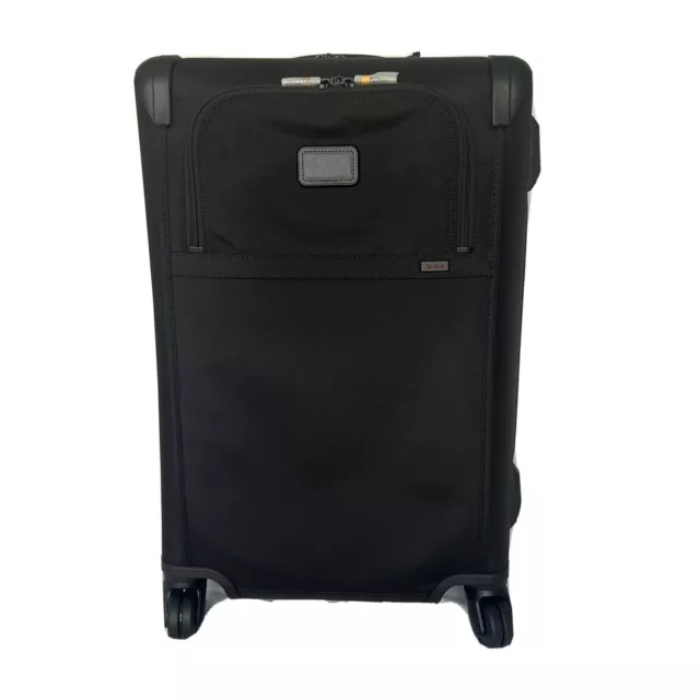TUMI Alpha 2 Short Trip 4-Wheeled Luggage Packing Case Black  NEW