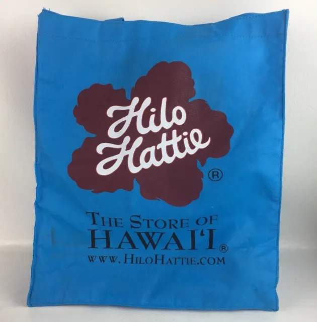 Hilo Hattie Fabric Shopper Shopping Bag The Store Of Hawaii Pre Owned with flaws
