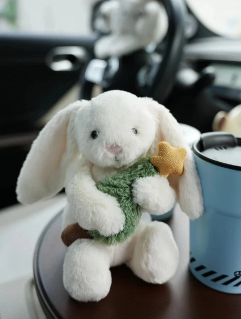 JELLYCAT BASHFUL BUNNY with CHRISTMAS TREE doll Tag+ Dust Bag 1PC new £ ...