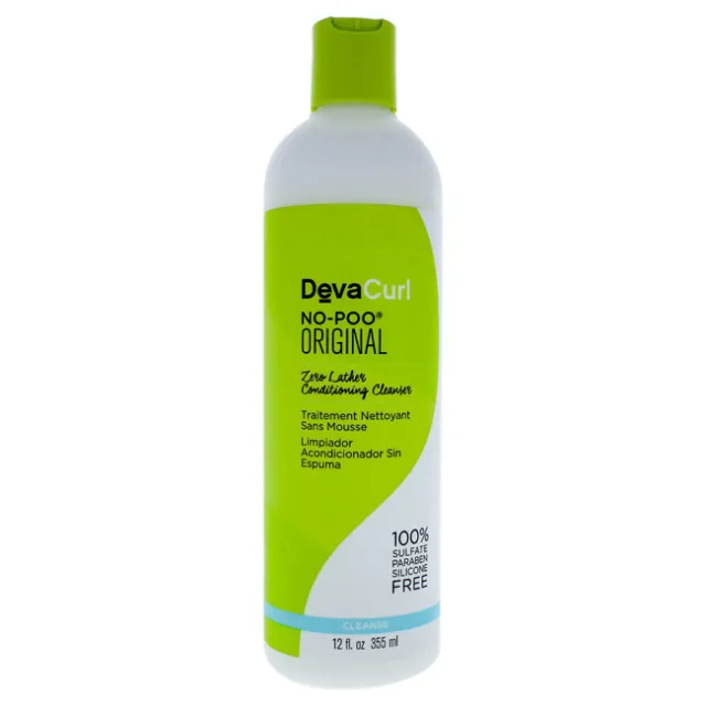 DevaCurl No-Poo Zero Lather Conditioning Cleanser 12 oz Hair Care