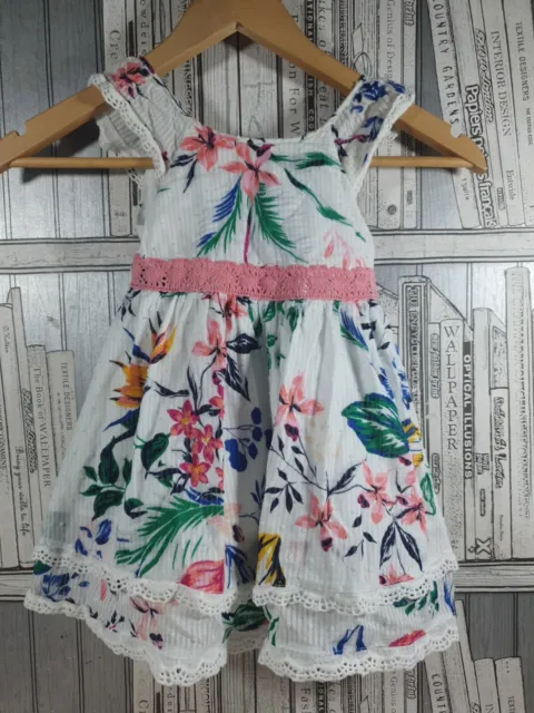 Laura Ashley Girls Floral Dress Summer  size 2T