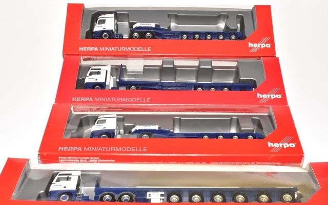 Lotto Modellini Trattori E Camion 1:87 - Herpa, AWM, Brekina - Per Ricambi O Non Funzionanti