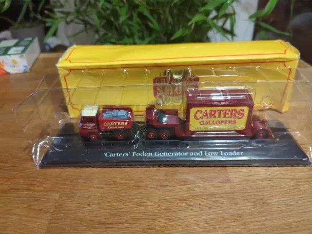 Corgi (Hornby) Carters Steam Fair Gallopers Foden Tractor & Loader in Box