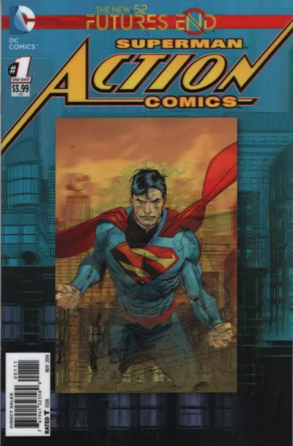 FUTURES END Superman Action Comics #1 - one shot - 3D Cover - The New 52 - DC