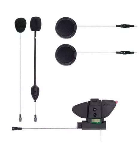 Midland Kit ricambio BT Pro Audio kit completo per 1 casco Nero