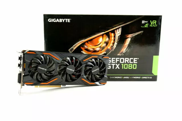 Nvidia Gigabyte GeForce GTX 1080 Windforce OC 8GB