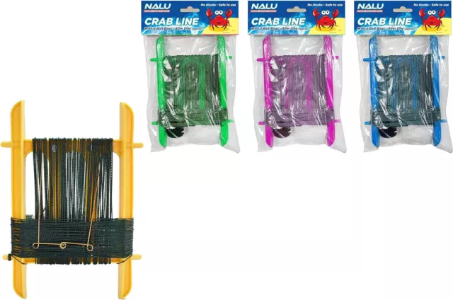 Crabbing Fishing Line Set With 2 Bait Bags 30m Line Perfect for the Beach Crab