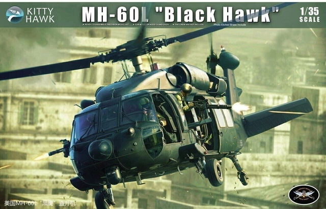 Kitty Hawk KH50003 1:35 AH-6J/MH-6J Little Bird Nightstalkers Model Kit