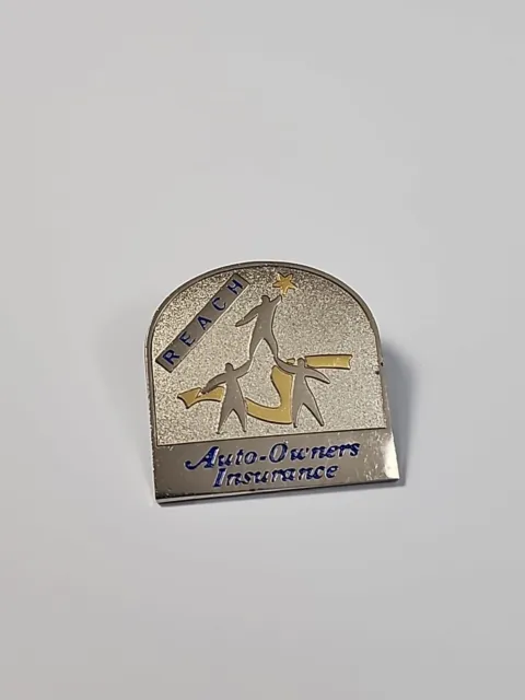 Reach Auto-Owners Insurance Co. Lapel Pin Car Life Home and Business Insurance