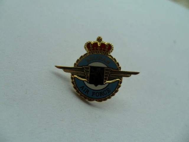 Belgien Luftwaffen Piloten Fliegerabzeichen Miniatur Abzeichen.Belgian Air Force