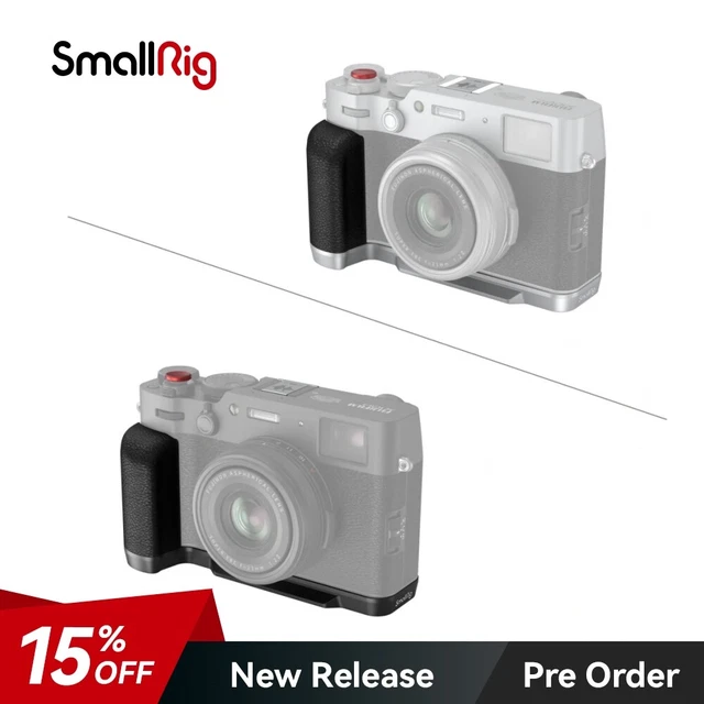 SmallRig L-Shape Handle For Panasonic LUMIX S9 - Ergonomic Grip With Arca-Swiss Quick Release