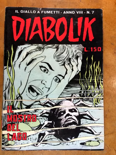 Diabolik Anno VIII n 7 !! Ottimo/edicola!!