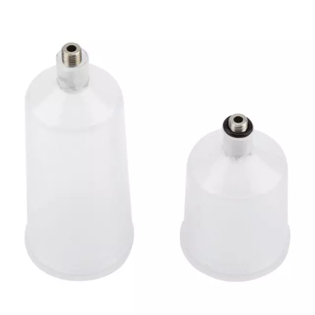 Plastic Spray Paint Gun Airbrush Cup Fastmover Threaded Connector 2PCS