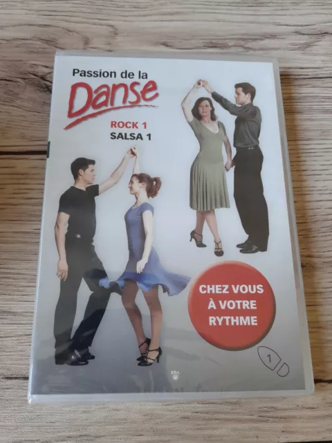 Dvd Neuf Passion De La Danse Volume 1 Rock & Salsa Apprenez A Danser Chez Vous