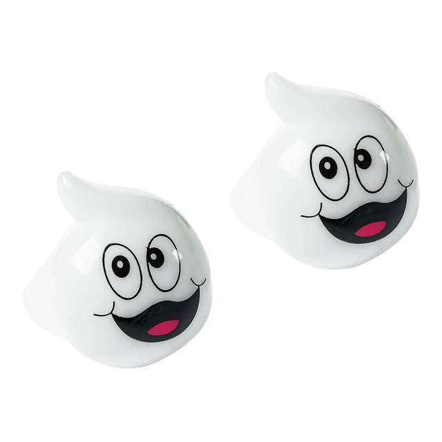 New 48 Ghost Flashing LED Jelly Rings Light Up Finger Glow Toy Party Bag Favors