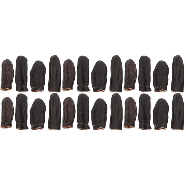12 Sätze Nadelfeltze Felterfingerharmelfinger -Finger -Schutzabdeckungen