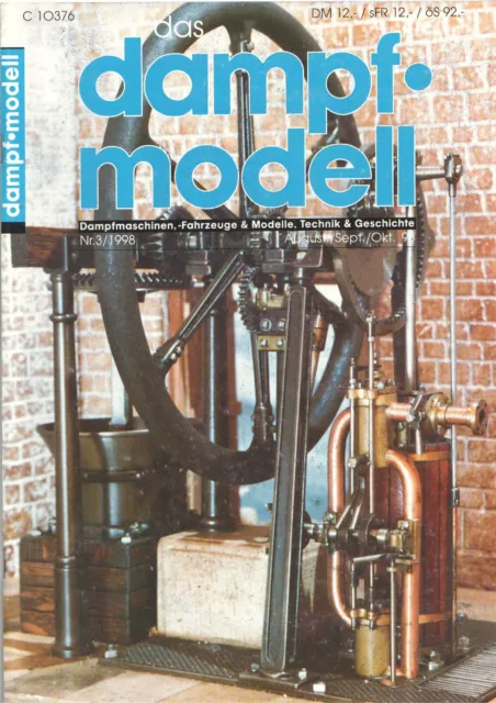 Das Dampf-Modell - Zeitschrift für den Modellbauer und Liebhaber - Nr. 3/1998