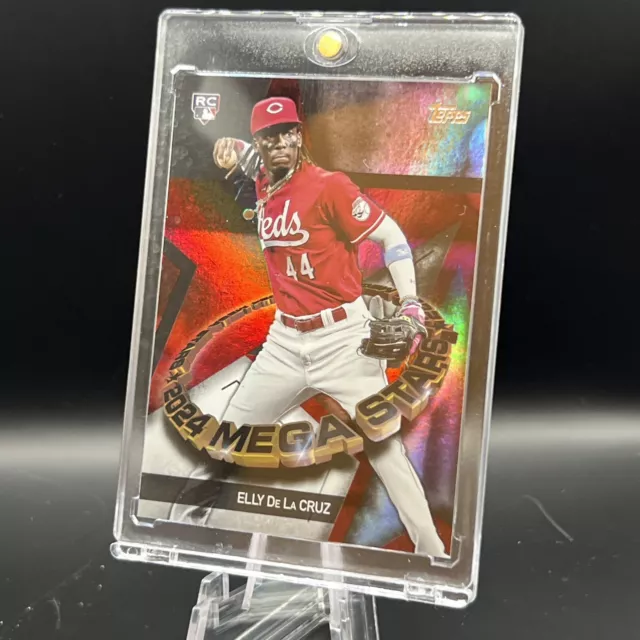 2024 TOPPS SERIES 1 Elly De La Cruz RC Topps Mega Stars Rookie Reds 