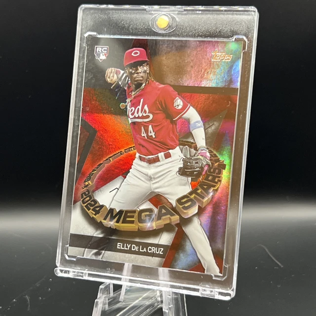 2025 TOPPS SERIES 1 Elly De La Cruz RC Topps Mega Stars Rookie Reds 