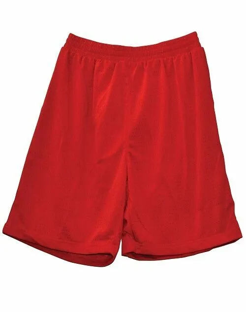 Plain Kids / Children Basketball Sport Shorts | Cooldry Polyester Mesh New