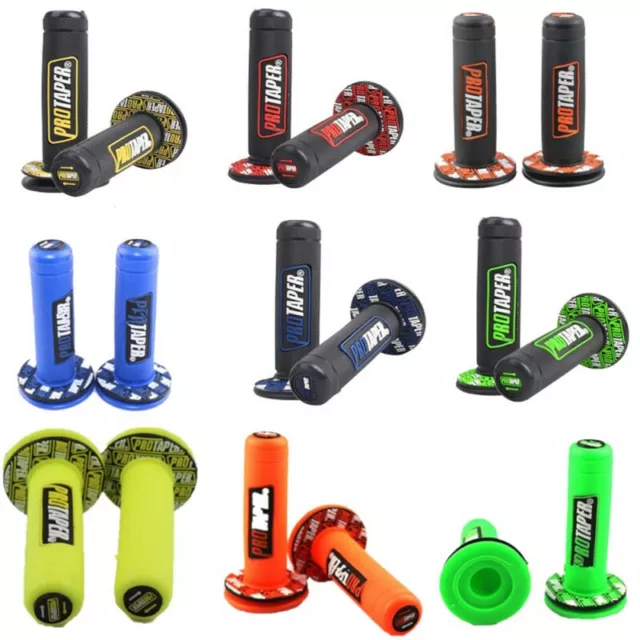 7/8" Hand Grips Pro Handle Bar Grip For Pocket Mini Dirt Pit Bike ATV Motorcycle