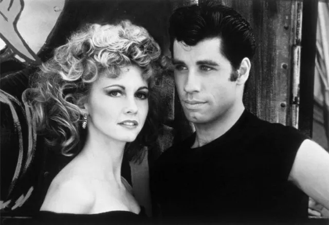 285194 Grease John Travolta Olivia Newton John Print Poster Uk