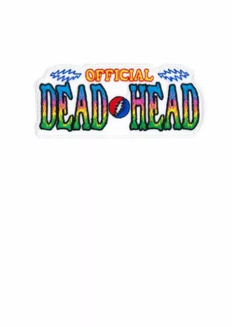 Grateful Dead - Dead Head - Embroidered Patch - Brand New - Music 5284