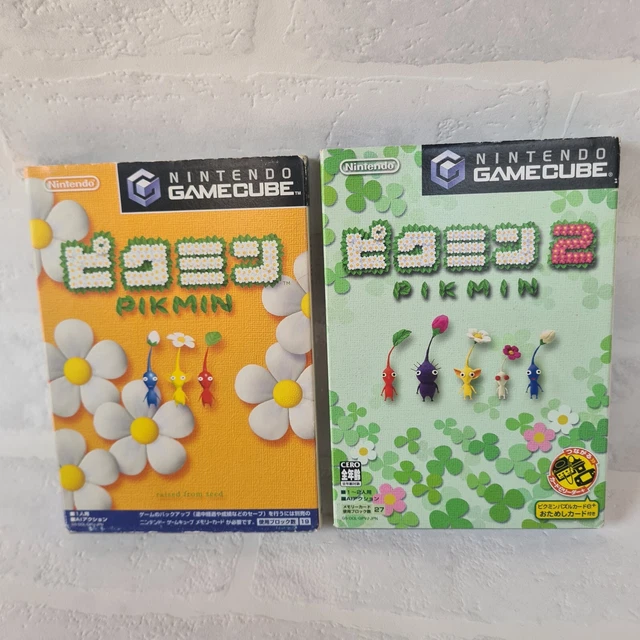 PIKMIN 1+2: NINTENDO GameCube GC NTSC-J Giappone VGC CIB POSTA UK EUR ...