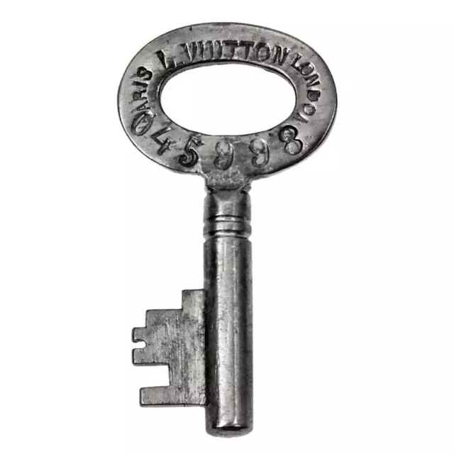 Antique LOUIS VUITTON Steamer Trunk Key Code '045998'  Pre-1931 1⅝" - ref.k154