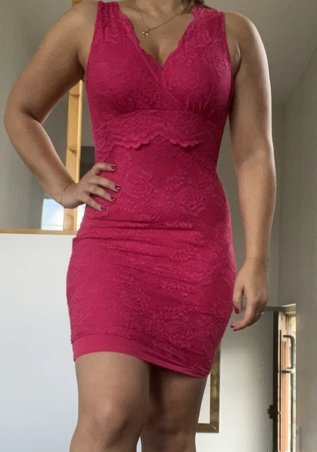 Robe Moulante Lipsy Taille 12 - Multicolore - Courte - Style Bodycon Stretch