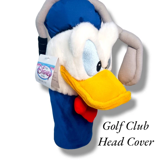 WALT DISNEY COMPANY Donald Duck Golf Club Headcover Blue White Club On