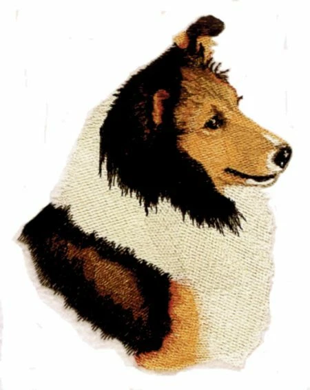 Embroidered Long-Sleeved T-Shirt - Shetland Sheepdog BT3592 Sizes S - XXL