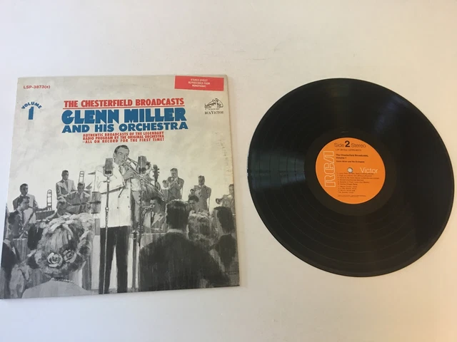 Glenn Miller The Chesterfield Broadcasts, Volume 1 Used Vinyl LP VG+VG+