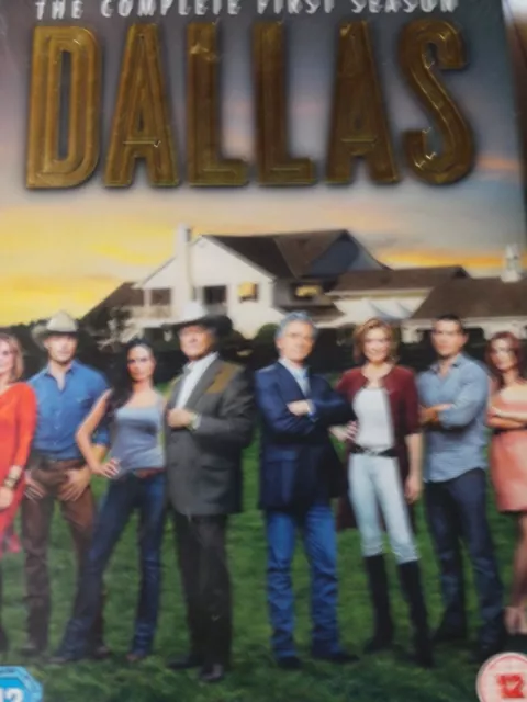 Dallas: The Complete First Season DVD (2012) Josh Henderson cert 12 3 discs.NEW