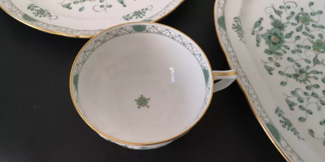 Rare porcelaine raynaud limoges modèle Montezuma green environ 50 pièces 2