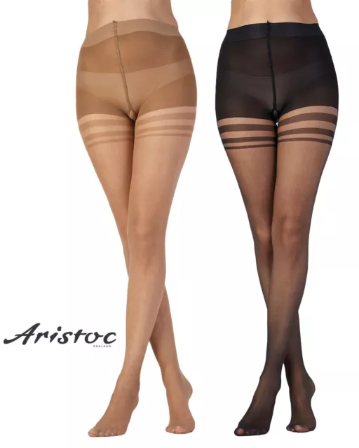 Aristoc Bodyshaper Tights 10 Denier Ultimate Banded Ladder Resist Hosiery