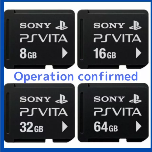 Sony PS Vita Memory Card Official Used Japan 4GB 8GB 16GB 32GB 64GB ship'n 1 day
