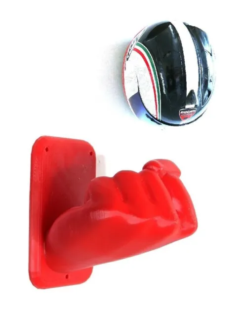 Soporte de pared para casco de motocicleta, soporte para casco, gancho para...