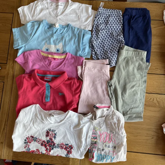 Girls summer  clothes bundle age 9-10 years old 10 Items