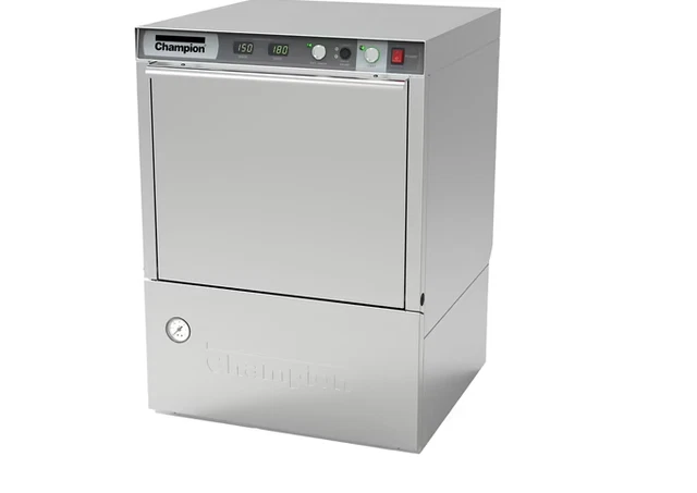 CHAMPION UH230B Under Counter Stainless Steel Commercial Dishwasher, High Temp