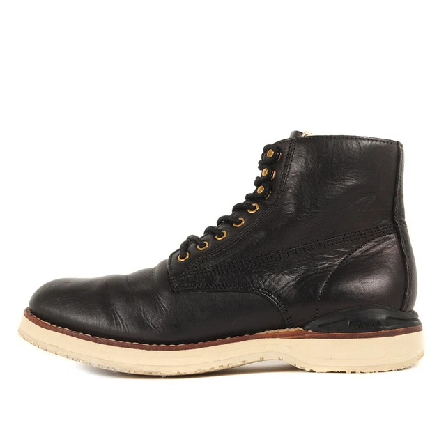 VISVIM BIZBIM SIZE: 27.5cm (10.83 in) VIRGIL BOOTS-FOLK leather 