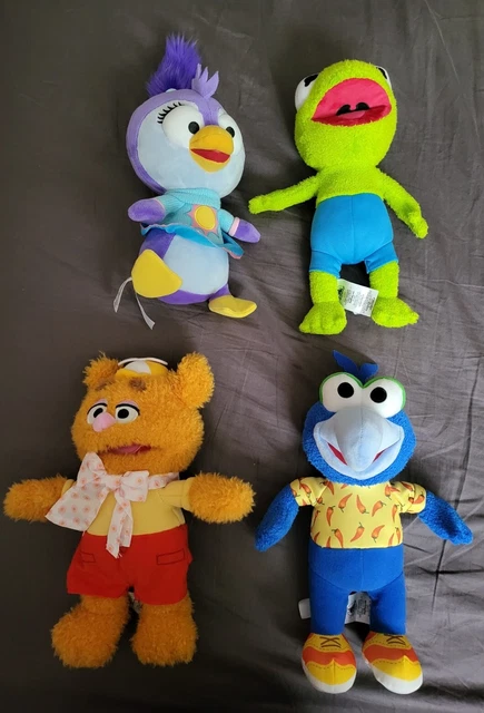 Disney Store The Muppets Muppet Babies Lot of 4 Kermit, Gonzo,  Fozzie, Summer
